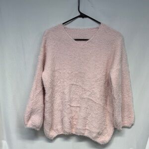 Blush Pink butter soft stretchy long sleeve Sweater